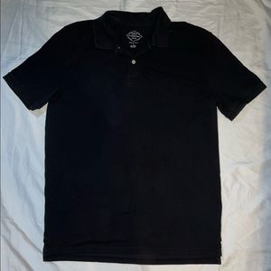 Mens Black Polo Shirt